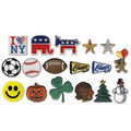 Stock Embroidered Appliques - Basketball